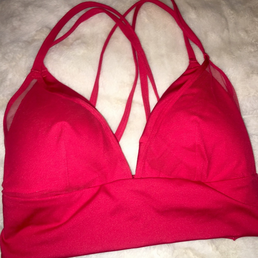 RED BRALETTE